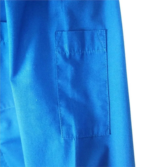 Genumark Apparel Dress Shirt Uniform Style Blue L - Picture 4 of 8